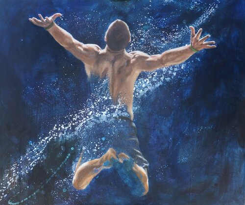 Infinity In & Through Me di Janna Prinsloo, Pittura in vendita su Singulart