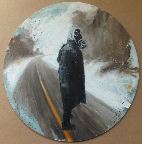 Round-Trip Interrupted di Janna Prinsloo, Pittura in vendita su Singulart