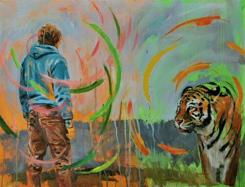 Infusion van Janna Prinsloo, Schilderij te koop op Singulart