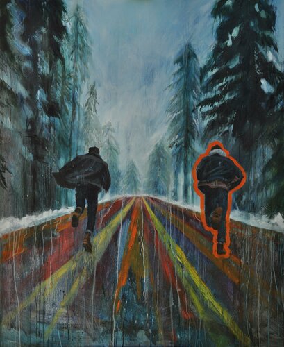 Fusion van Janna Prinsloo, Schilderij te koop op Singulart