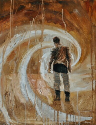 Circulate by Janna Prinsloo, 油畫 for Sale on Singulart