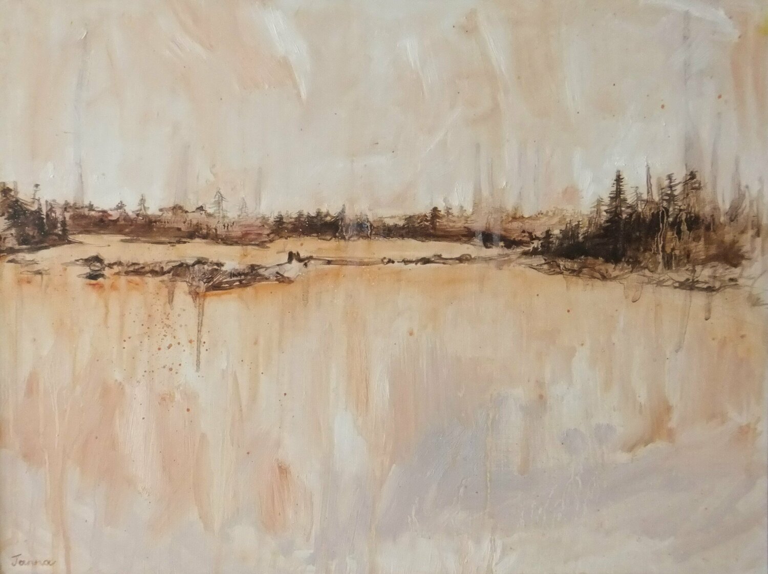 Trees by the Lake Janna Prinsloo