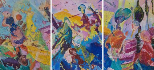 Orte der Sehnsucht van Erika Seywald, Schilderij te koop op Singulart