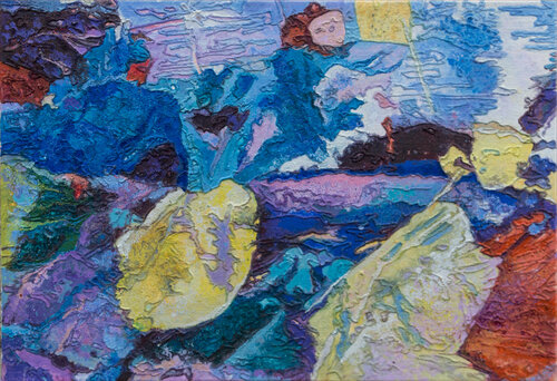 aus der Reihe: Die Zeit der Freude van Erika Seywald, Schilderij te koop op Singulart