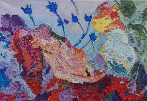 aus der Reihe: Die Zeit der Freude van Erika Seywald, Schilderij te koop op Singulart
