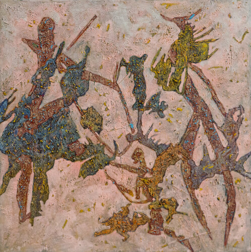 Aus der Reihe: Magische Zeichen de Erika Seywald, Pintura a la venta en Singulart