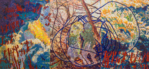 Die einfache Gebarung der inneren Welt von Erika Seywald, Malerei kaufen auf Singulart