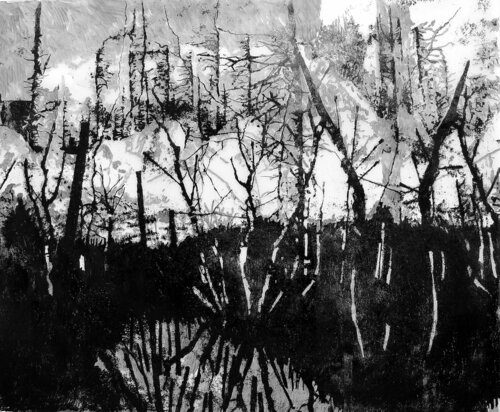 Landschaftlich von Erika Seywald, Zeichnungen kaufen auf Singulart