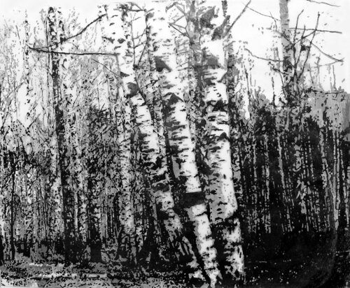 Landschaftlich de Erika Seywald, Dibujo a la venta en Singulart