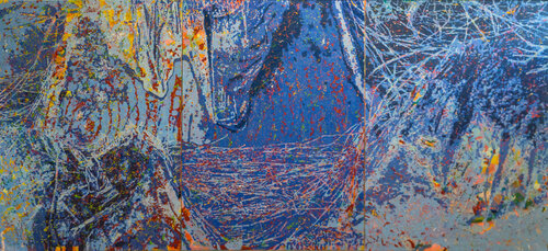 Bewegung  –  Abseits und Nähe de Erika Seywald, Pintura a la venta en Singulart