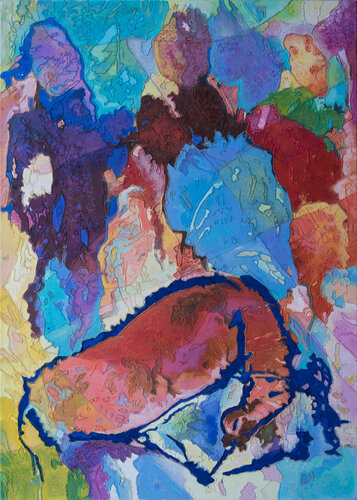 Gestrandete Erinnerung van Erika Seywald, Schilderij te koop op Singulart