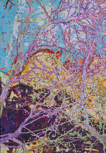 aus der Reihe: Unentschlossenheit und Bündelung 6 di Erika Seywald, Pittura in vendita su Singulart