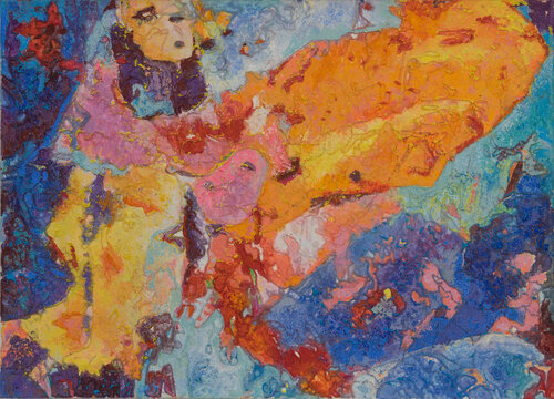 aus der Reihe: lebhafte Visionen 1, Ausgleich van Erika Seywald, Schilderij te koop op Singulart