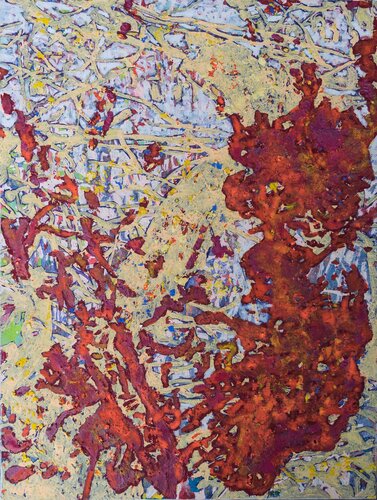 Aus der Serie: Im Strom der schwebenden Gedanken van Erika Seywald, Schilderij te koop op Singulart