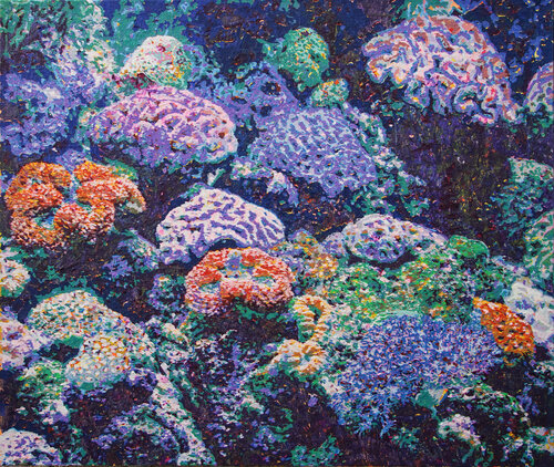 Modellierte Natur der Tiefe | 1 di Erika Seywald, Pittura in vendita su Singulart