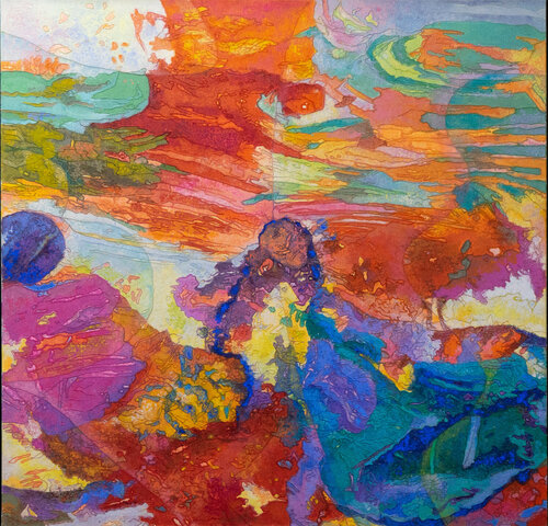 Bewegende Stimme par Erika Seywald, Peinture en vente sur Singulart