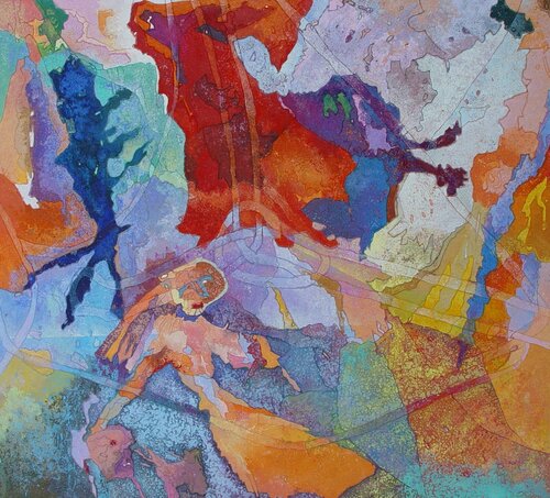Verstrickung by Erika Seywald, 회화 for Sale on Singulart