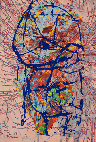 aus der Reihe: Idole 1 by Erika Seywald, Painting for Sale on Singulart