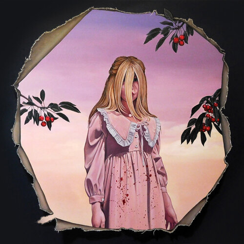 ★ LADY IN THE CHERRY GARDEN ★ by Maciej Rauch, Painting for Sale on Singulart