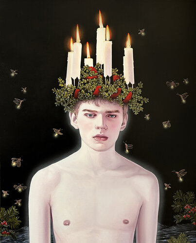 ★ FIREFLIES ★ von Maciej Rauch, Malerei kaufen auf Singulart