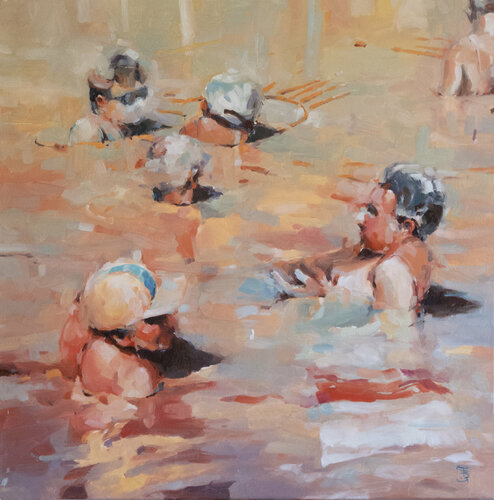 Beach Boys by Tony Belobrajdic, Painting for Sale on Singulart