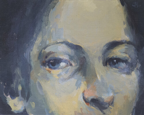 Portrait of Woman 1 by Tony Belobrajdic, Painting for Sale on Singulart