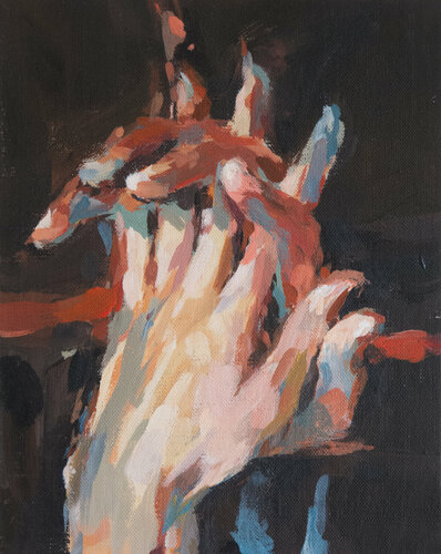 Hands 1 by Tony Belobrajdic, Painting for Sale on Singulart