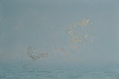Golden Dance de Angus Hampel, Pintura a la venta en Singulart