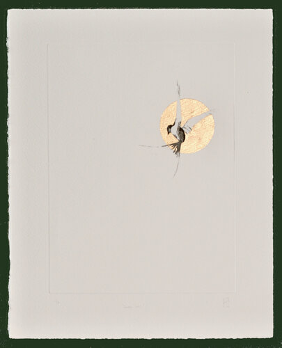An instance of gold de Angus Hampel, Impresión a la venta en Singulart