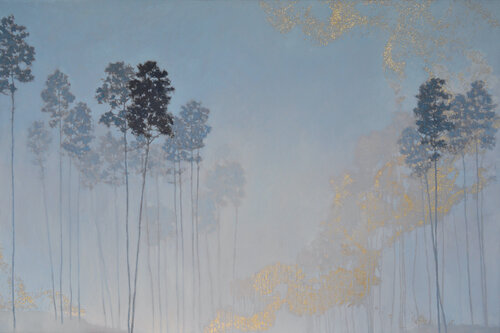 Golden Song de Angus Hampel, Pintura a la venta en Singulart