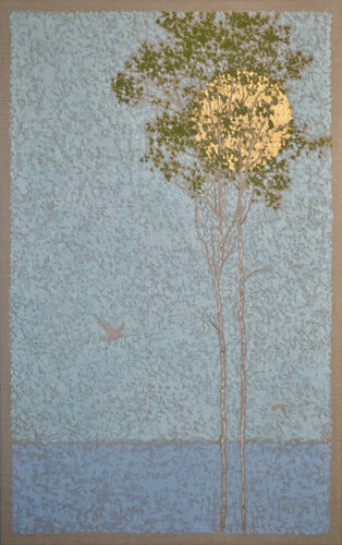 Flutter par Angus Hampel, Peinture en vente sur Singulart