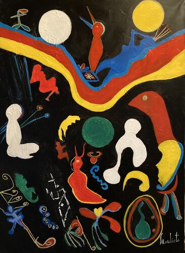 Le Chaos by Mariam Mouliets, 회화 for Sale on Singulart