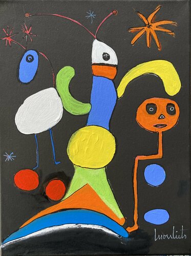 Survoler van Mariam Mouliets, Schilderij te koop op Singulart