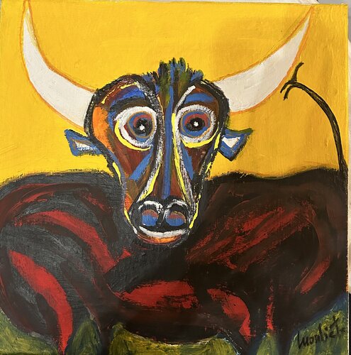 Hortelano van Mariam Mouliets, Schilderij te koop op Singulart