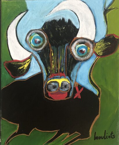 Pavo van Mariam Mouliets, Schilderij te koop op Singulart