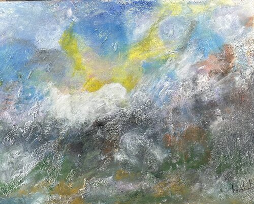 Paysage tourmente by Mariam Mouliets, 회화 for Sale on Singulart
