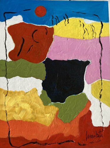 paysage d’automne van Mariam Mouliets, Schilderij te koop op Singulart