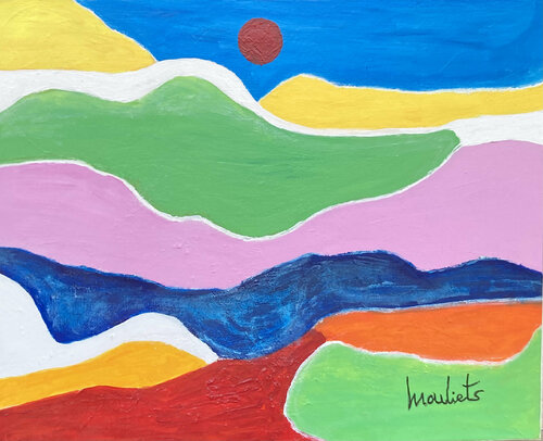 Paysage solitaire by Mariam Mouliets, 회화 for Sale on Singulart