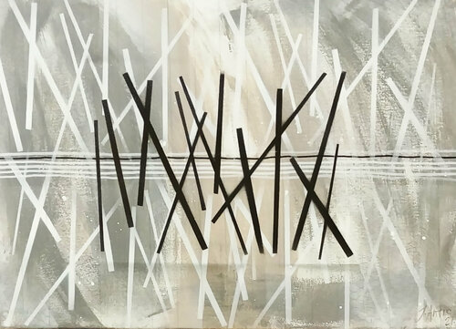 Chaos (Distracted) van Jelena Antic, Schilderij te koop op Singulart