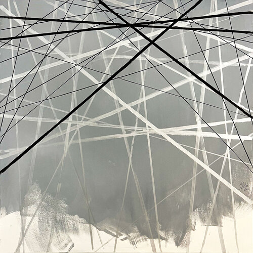 Multidimensional Space by Jelena Antic, Painting for Sale on Singulart