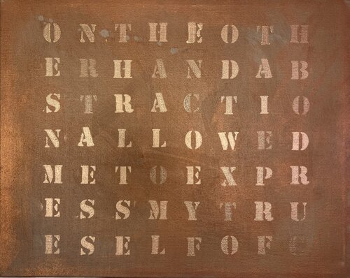 Confessions, Inner Monologue 5 by Jelena Antic, Painting for Sale on Singulart