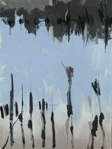 Blue Lagoon van Jelena Antic, Schilderij te koop op Singulart
