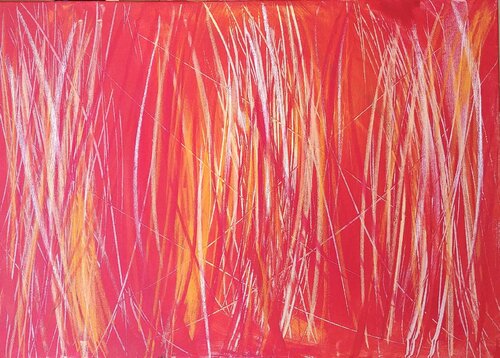 Burning Flame von Jelena Antic, Malerei kaufen auf Singulart