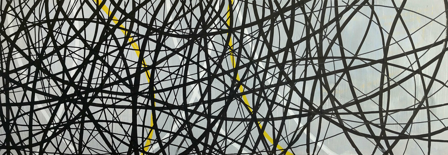 Time and Space (with yellow and grey)) Jelena Antic
