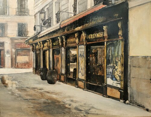 Taberna la Fontana de Oro- Madrid von Tomás Castaño, Malerei kaufen auf Singulart