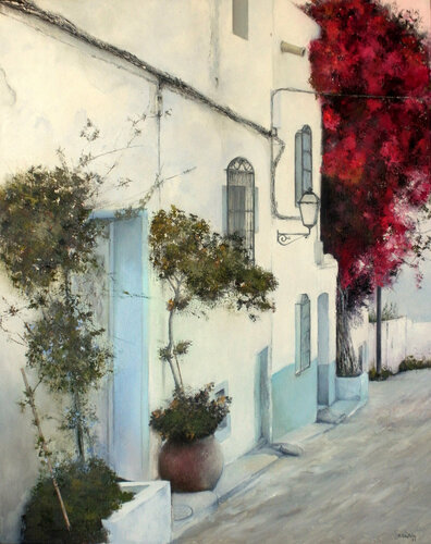 Rincón de Mojacar- Almería de Tomás Castaño, Pintura a la venta en Singulart