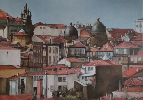 Panorámica de Oporto Tomás Castaño