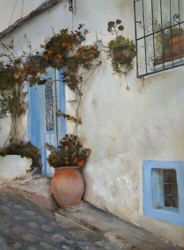 Rincón de Mojacar van Tomás Castaño, Schilderij te koop op Singulart