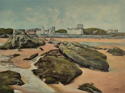 El Sardinero visto desde la playa. Tomás Castaño