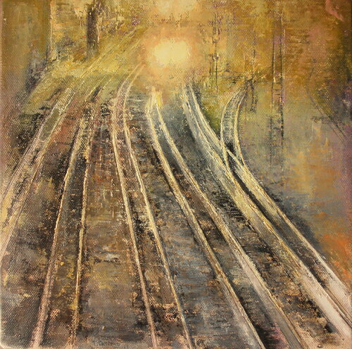 Un tren en la noche Tomás Castaño